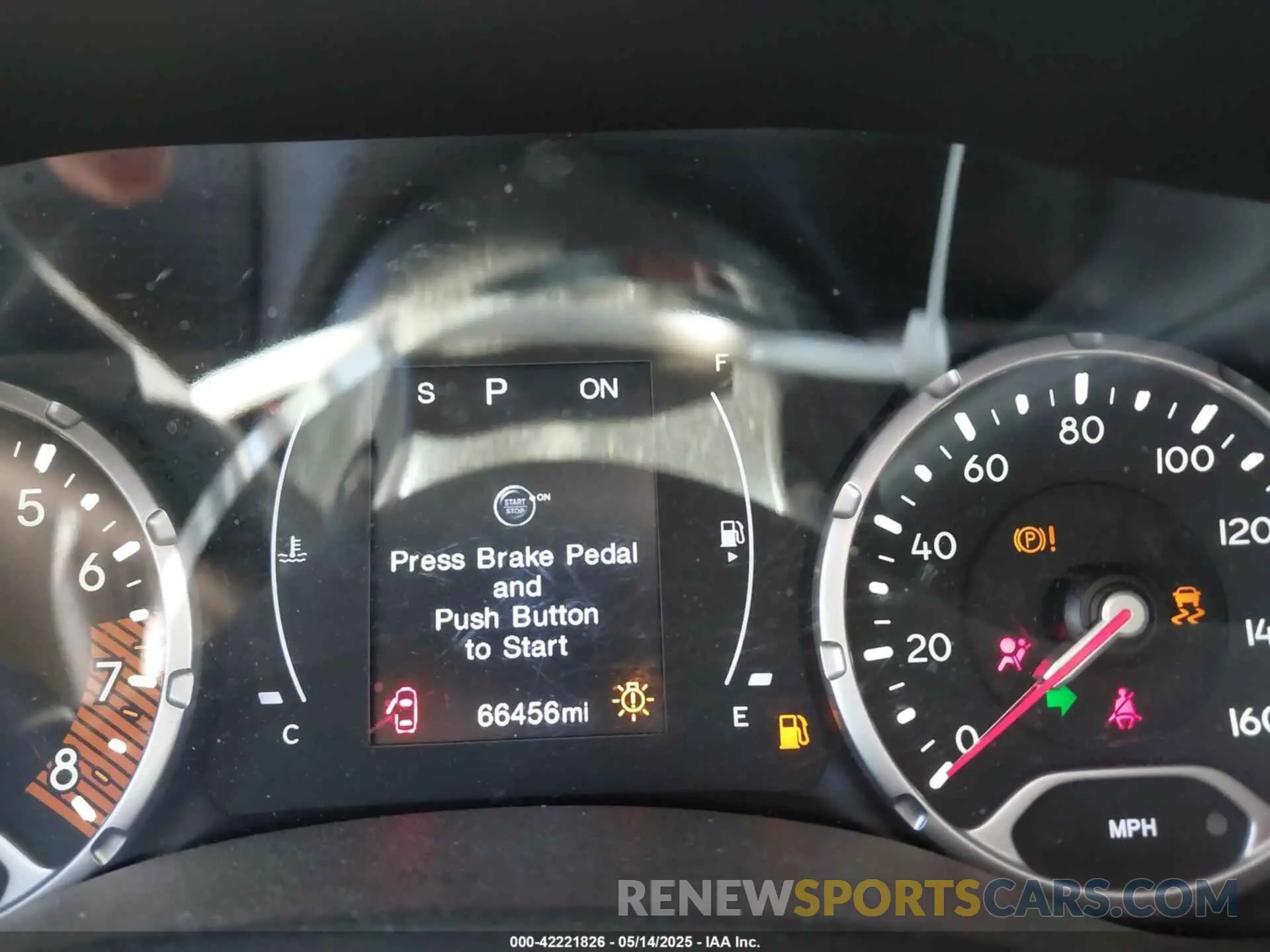 7 Photograph of a damaged car ZACNJDAB6MPM54762 JEEP RENEGADE 2021