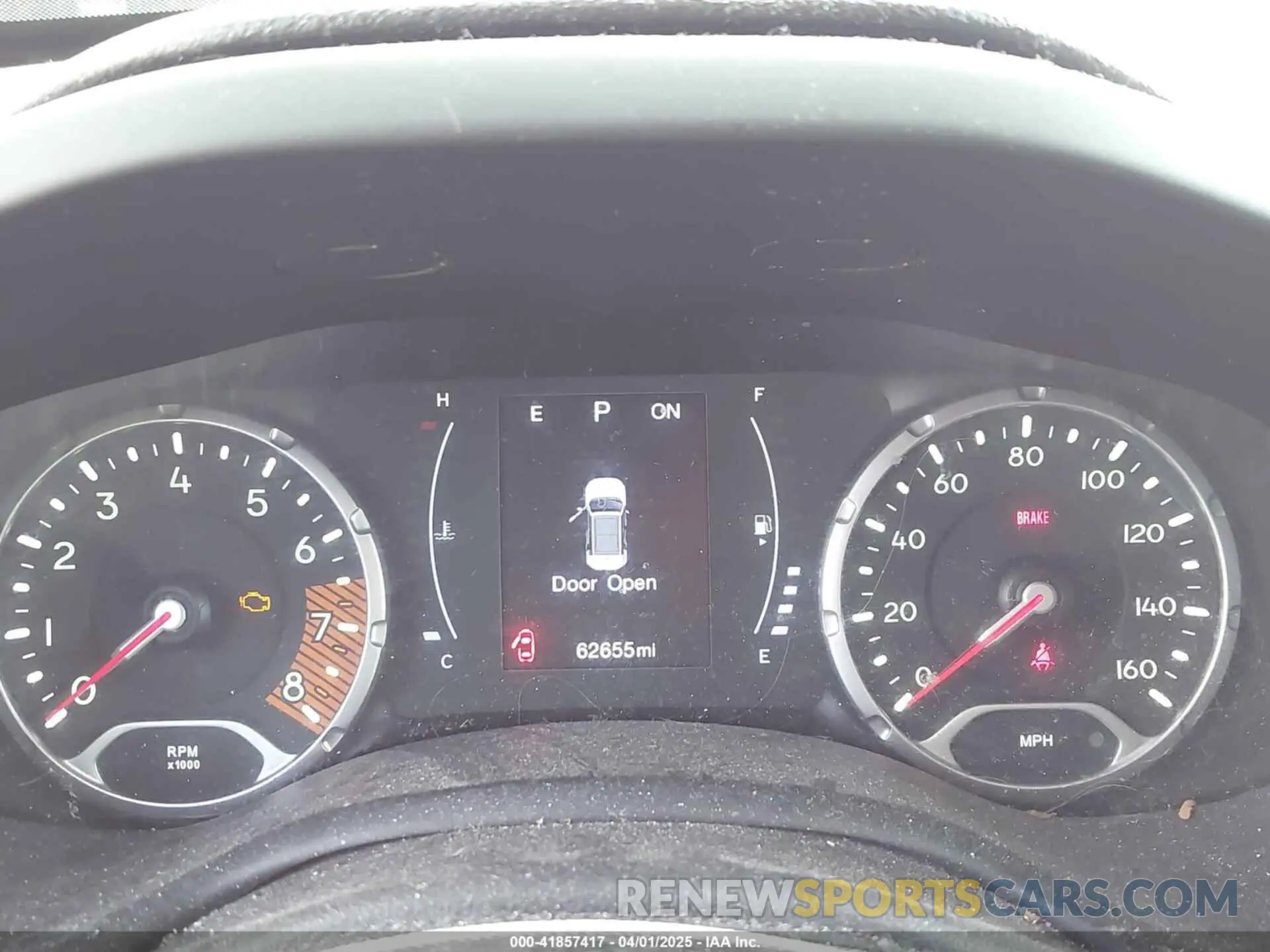 7 Photograph of a damaged car ZACNJDAB8MPM25697 JEEP RENEGADE 2021