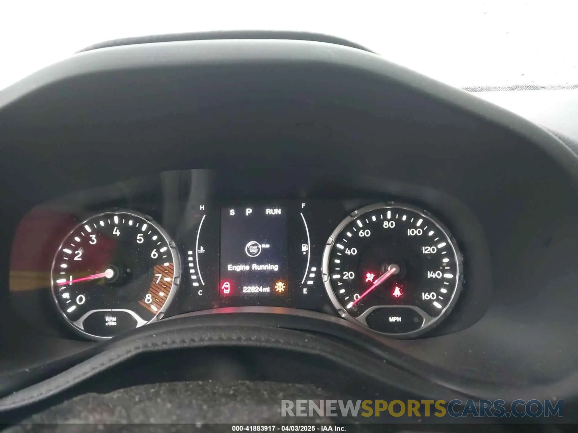 7 Photograph of a damaged car ZACNJDAB8MPM44251 JEEP RENEGADE 2021
