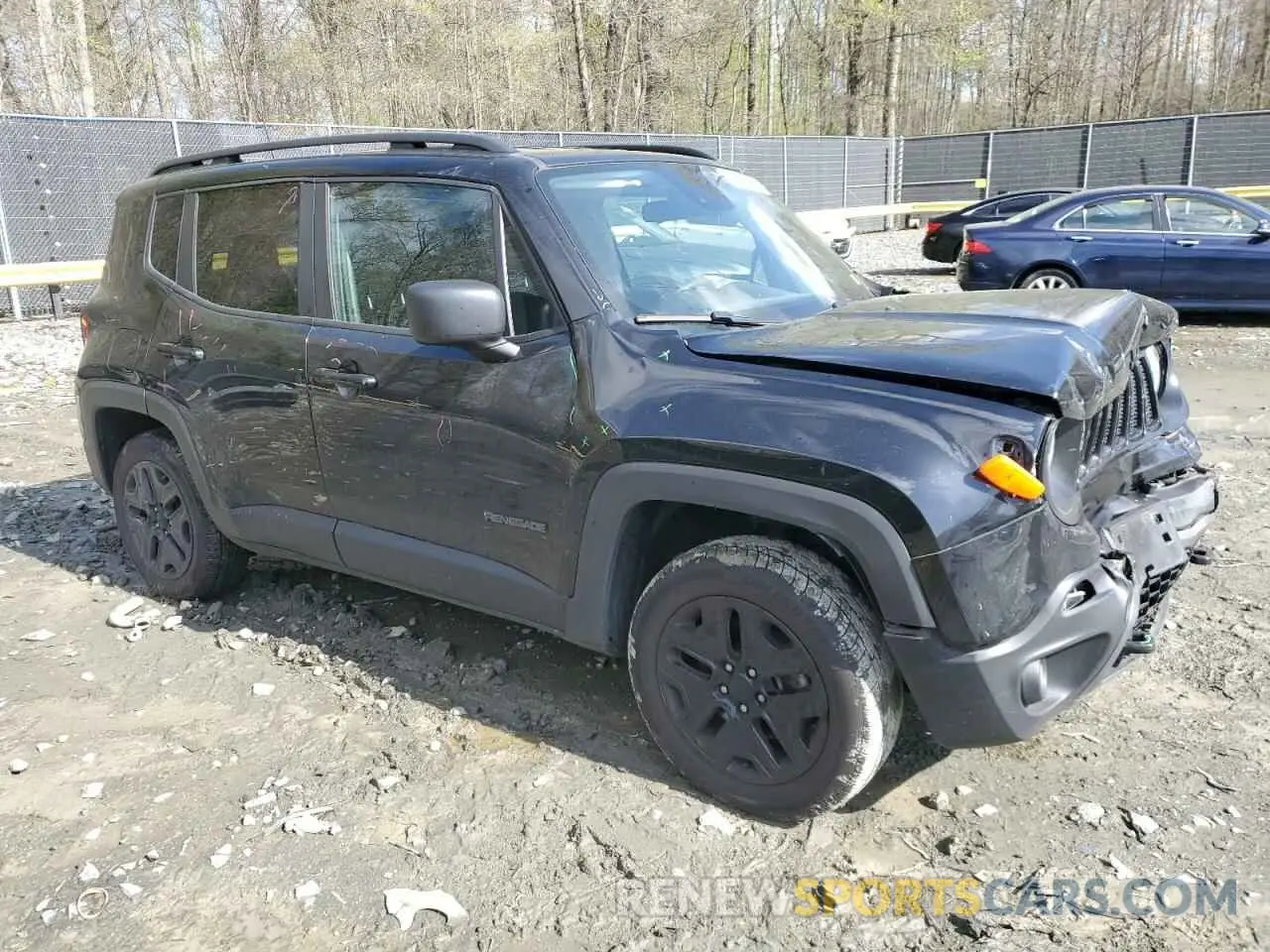 4 Photograph of a damaged car ZACNJDABXMPM26690 JEEP RENEGADE 2021