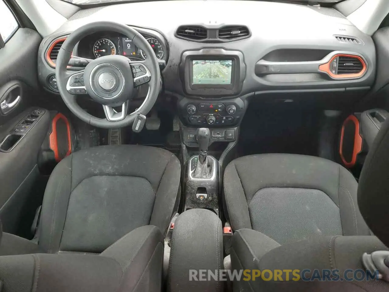8 Photograph of a damaged car ZACNJDABXMPM30495 JEEP RENEGADE 2021