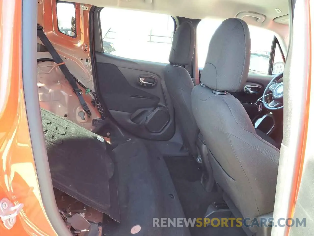 10 Photograph of a damaged car ZACNJDB10MPM49868 JEEP RENEGADE 2021