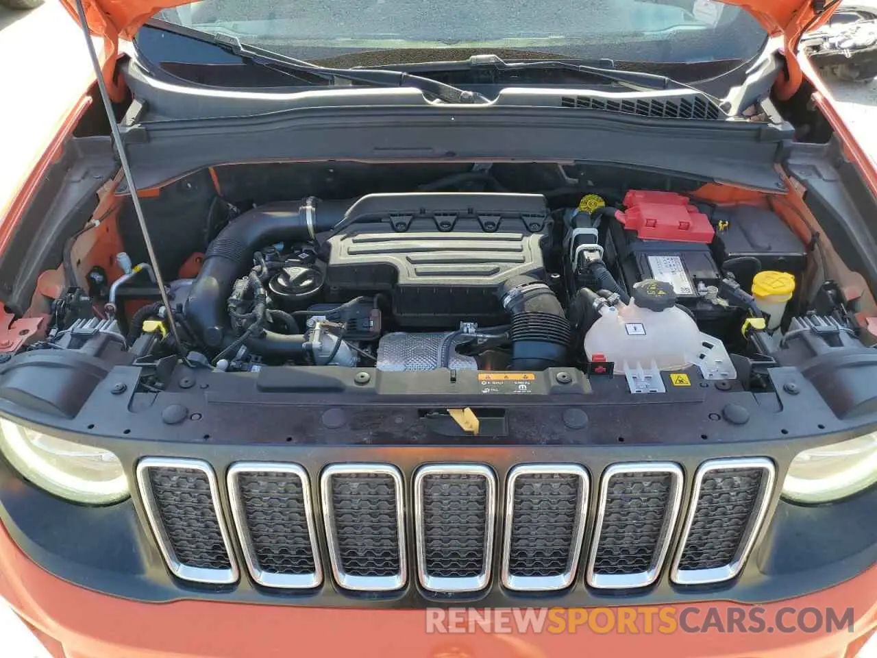 11 Photograph of a damaged car ZACNJDB10MPM49868 JEEP RENEGADE 2021