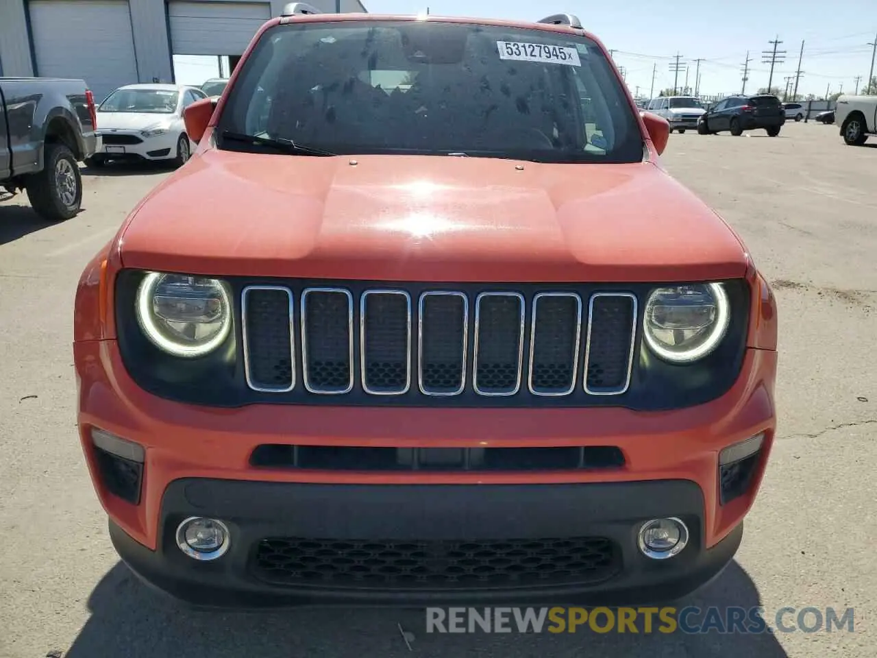 5 Photograph of a damaged car ZACNJDB10MPM49868 JEEP RENEGADE 2021