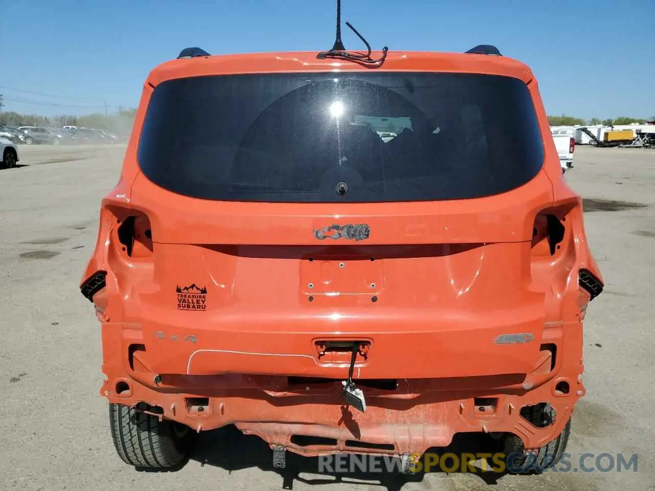 6 Photograph of a damaged car ZACNJDB10MPM49868 JEEP RENEGADE 2021