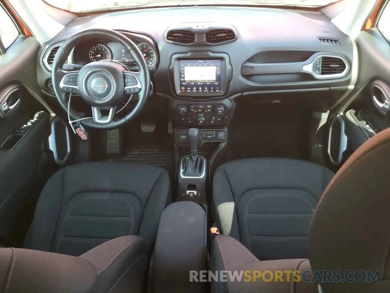 8 Photograph of a damaged car ZACNJDB10MPM49868 JEEP RENEGADE 2021