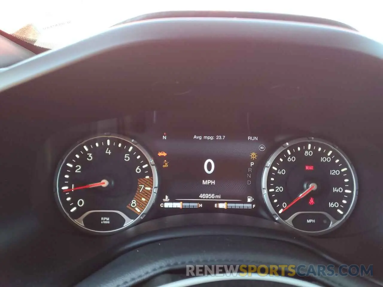 9 Photograph of a damaged car ZACNJDB10MPM49868 JEEP RENEGADE 2021