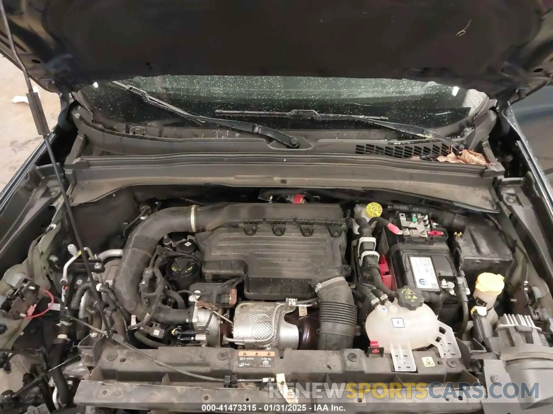 10 Photograph of a damaged car ZACNJDB15MPM41197 JEEP RENEGADE 2021