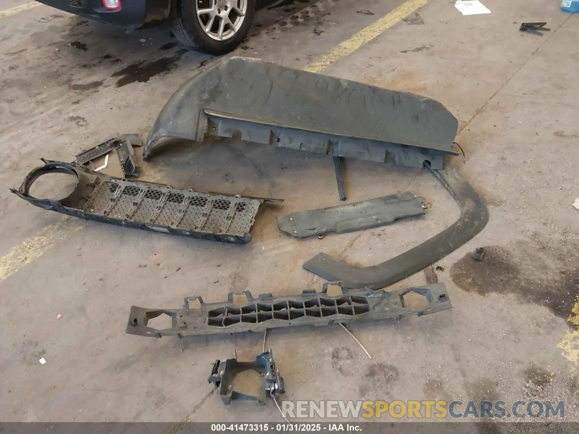 12 Photograph of a damaged car ZACNJDB15MPM41197 JEEP RENEGADE 2021