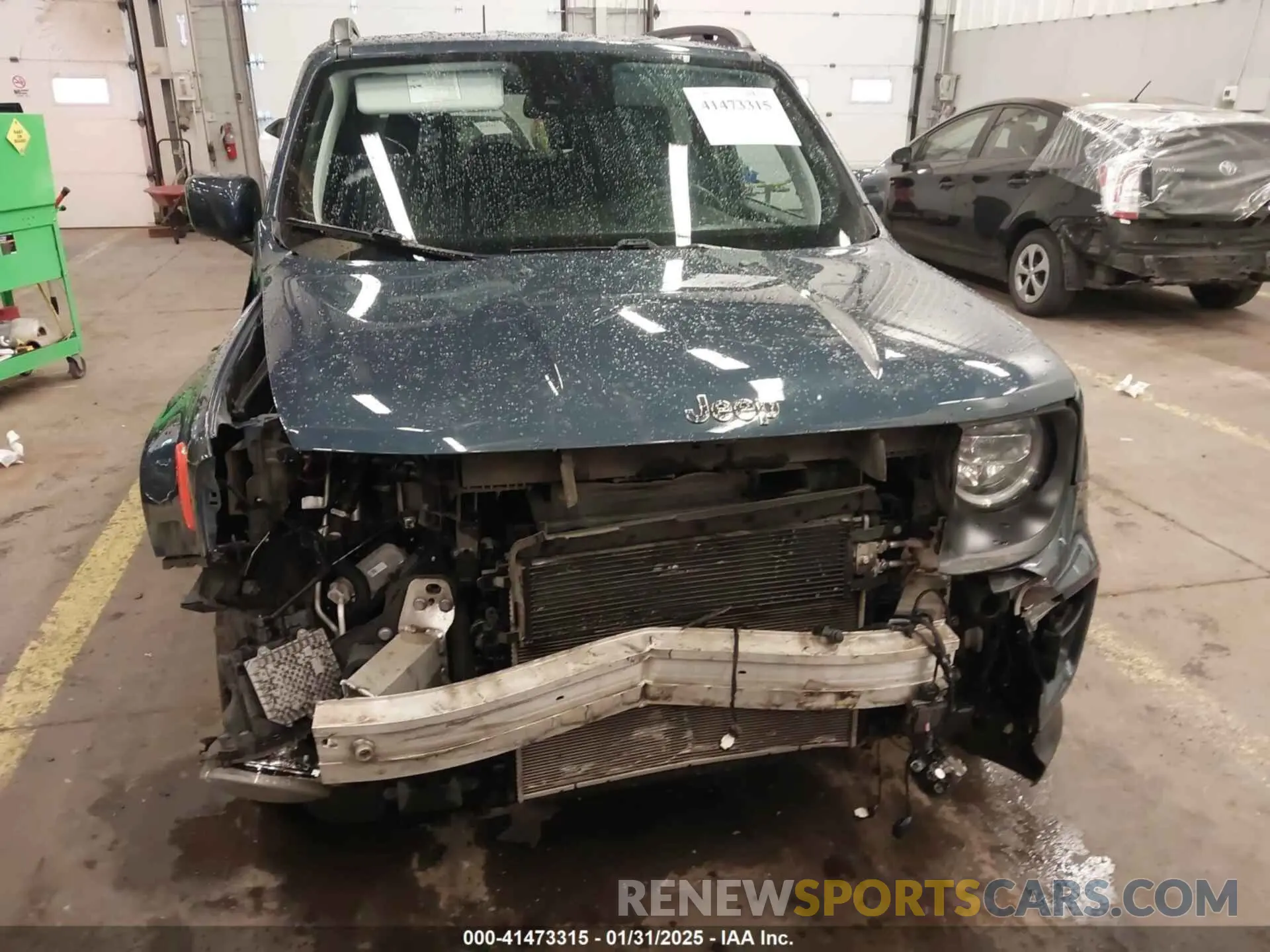 13 Photograph of a damaged car ZACNJDB15MPM41197 JEEP RENEGADE 2021