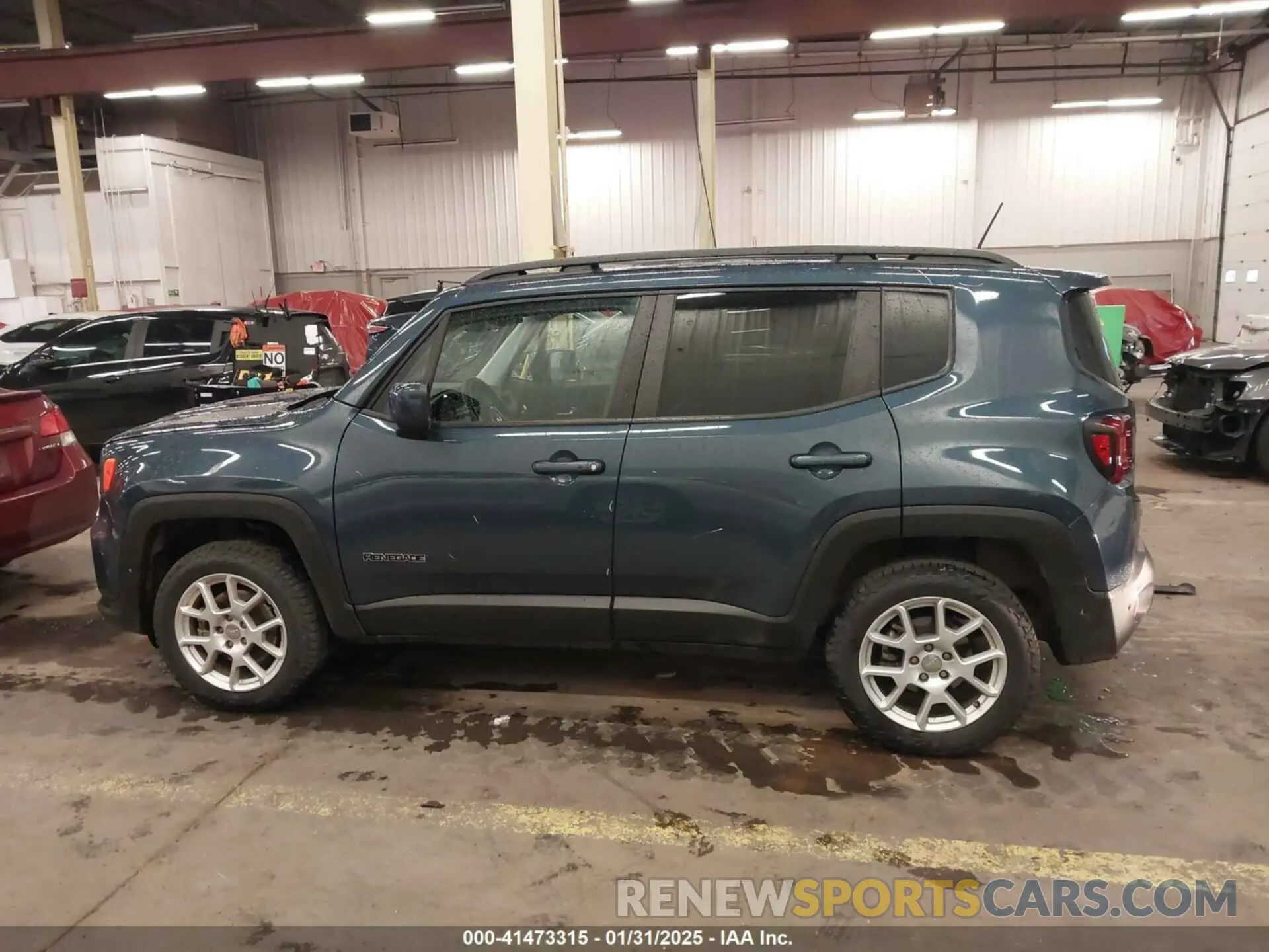 15 Photograph of a damaged car ZACNJDB15MPM41197 JEEP RENEGADE 2021
