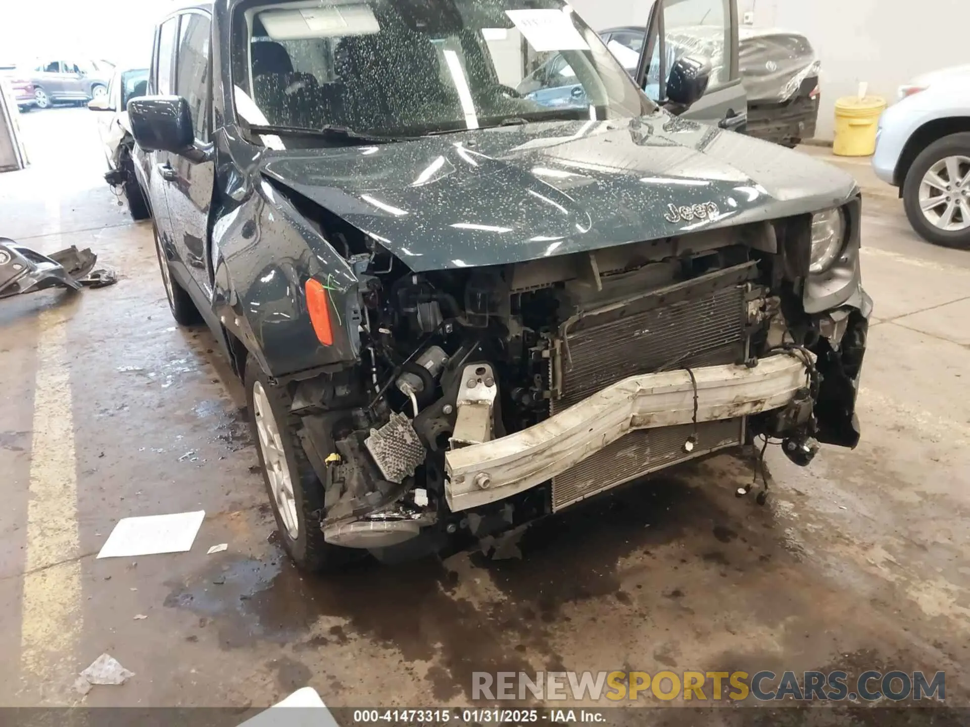 18 Photograph of a damaged car ZACNJDB15MPM41197 JEEP RENEGADE 2021