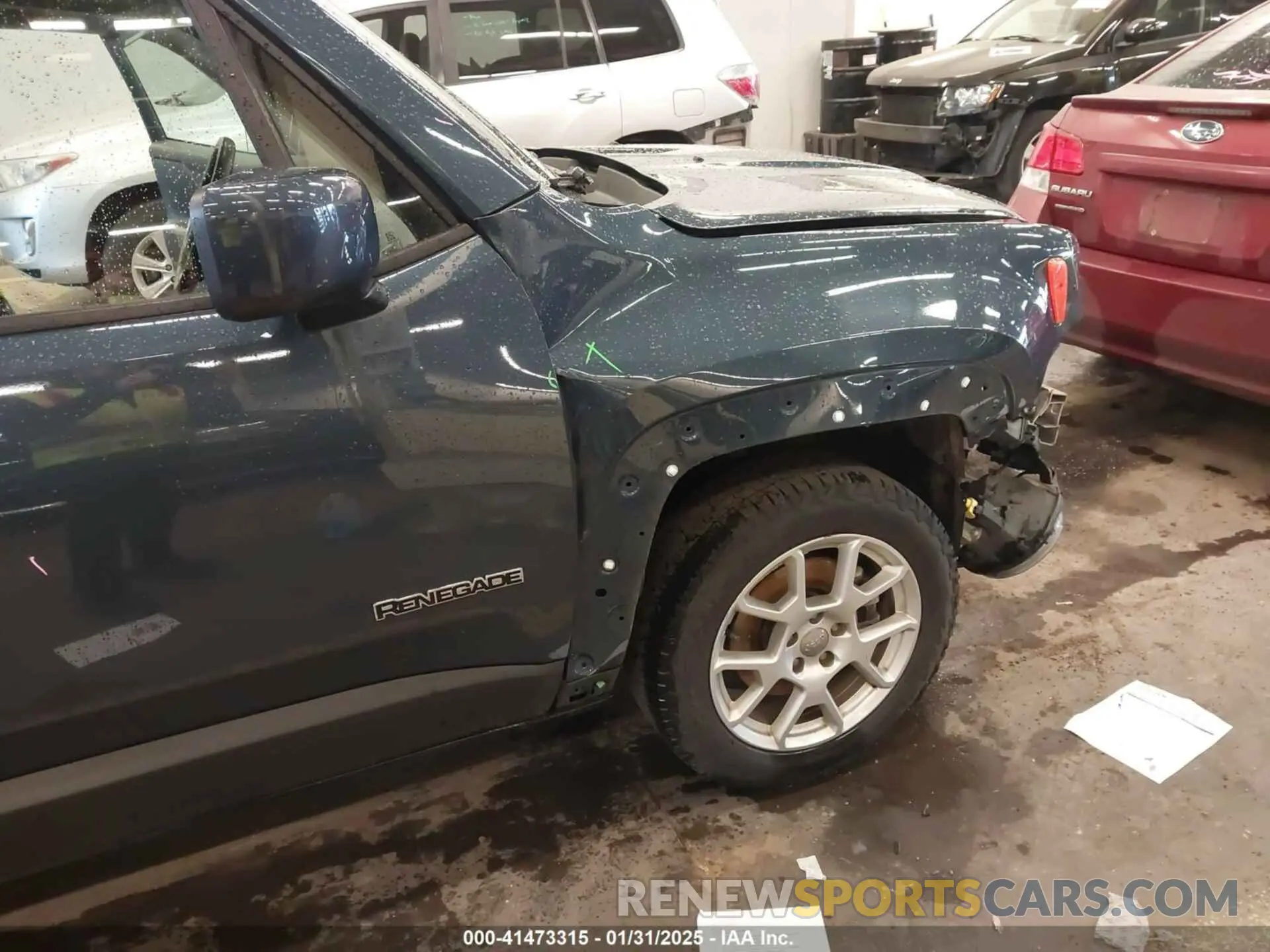 21 Photograph of a damaged car ZACNJDB15MPM41197 JEEP RENEGADE 2021