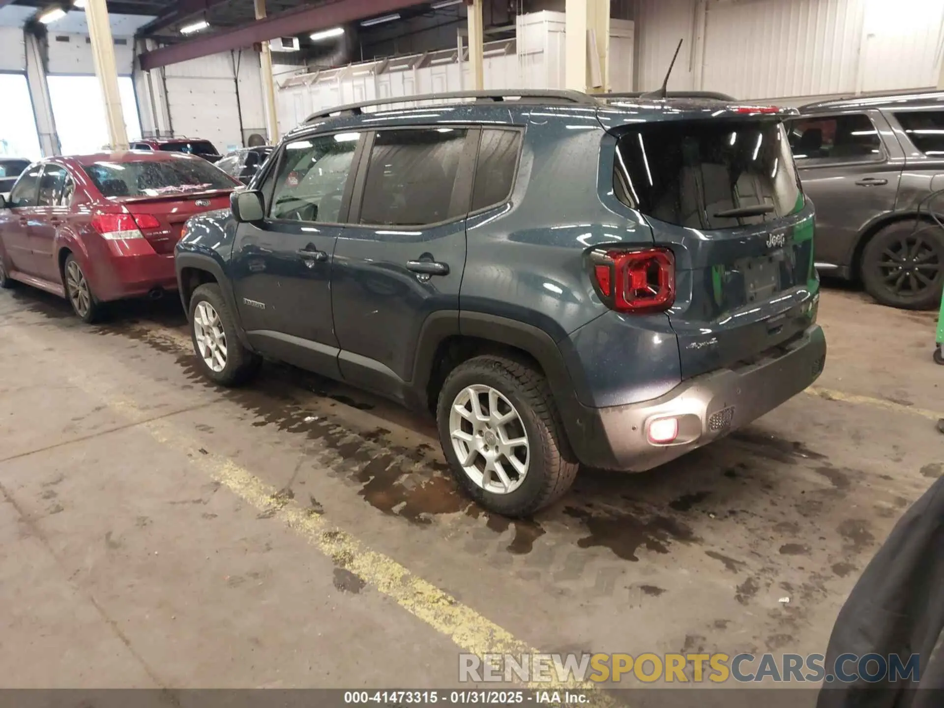 3 Photograph of a damaged car ZACNJDB15MPM41197 JEEP RENEGADE 2021