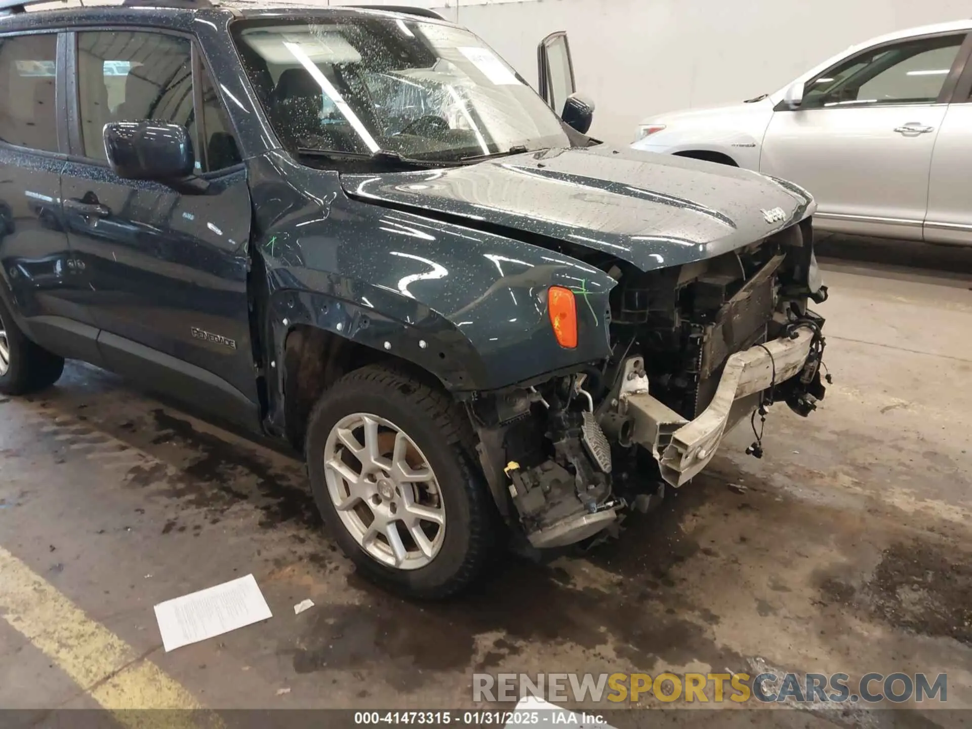 6 Photograph of a damaged car ZACNJDB15MPM41197 JEEP RENEGADE 2021