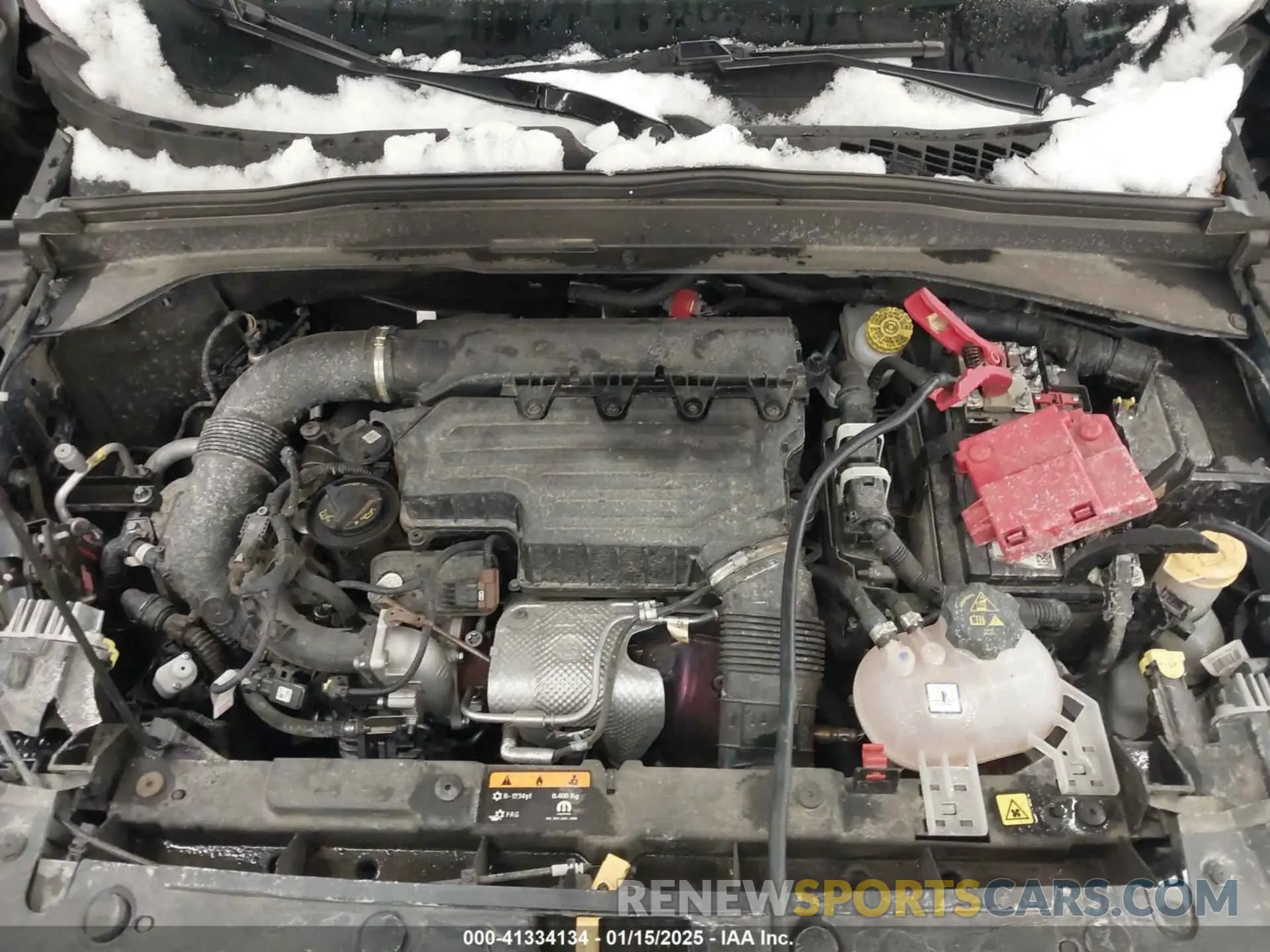 10 Photograph of a damaged car ZACNJDB15MPM73647 JEEP RENEGADE 2021