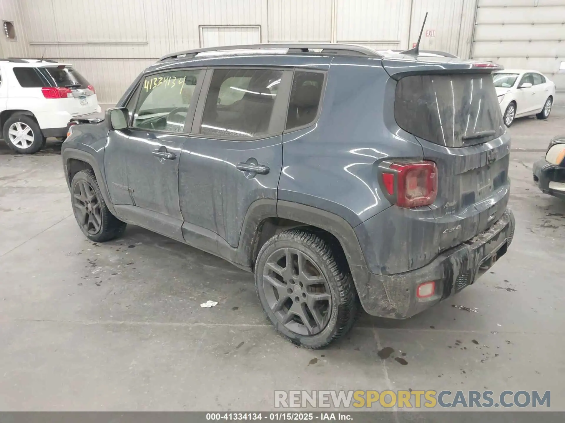3 Photograph of a damaged car ZACNJDB15MPM73647 JEEP RENEGADE 2021