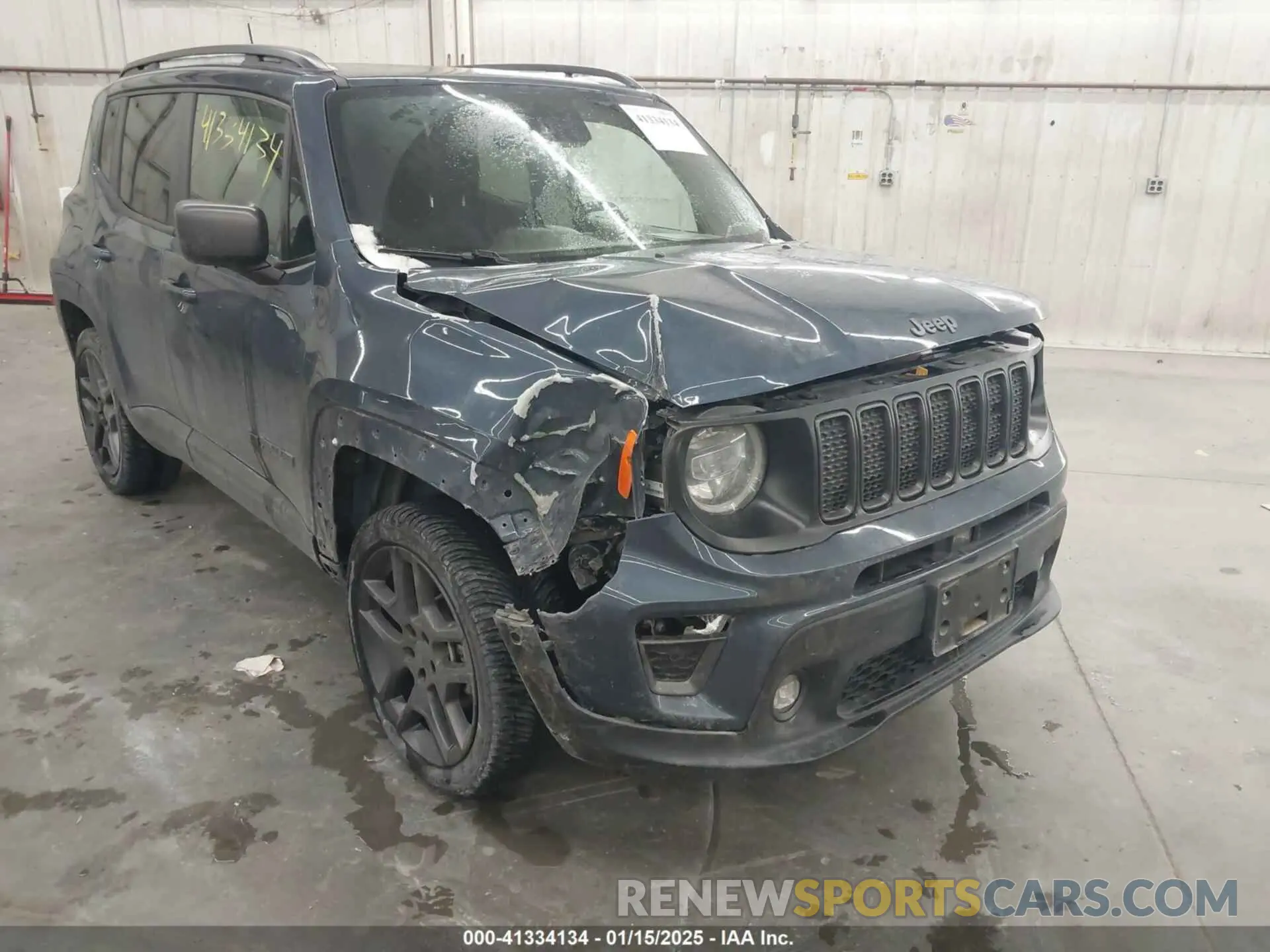 6 Photograph of a damaged car ZACNJDB15MPM73647 JEEP RENEGADE 2021