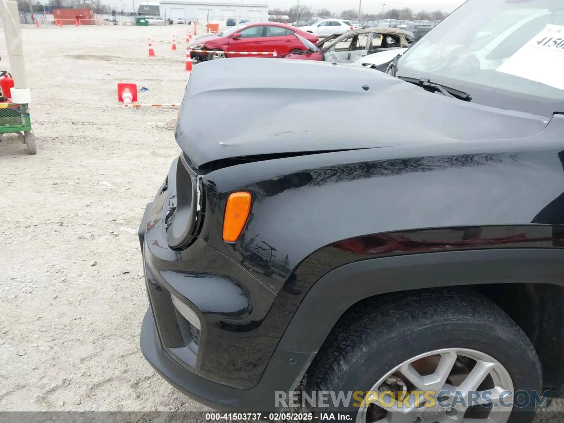 18 Photograph of a damaged car ZACNJDB16MPN32088 JEEP RENEGADE 2021