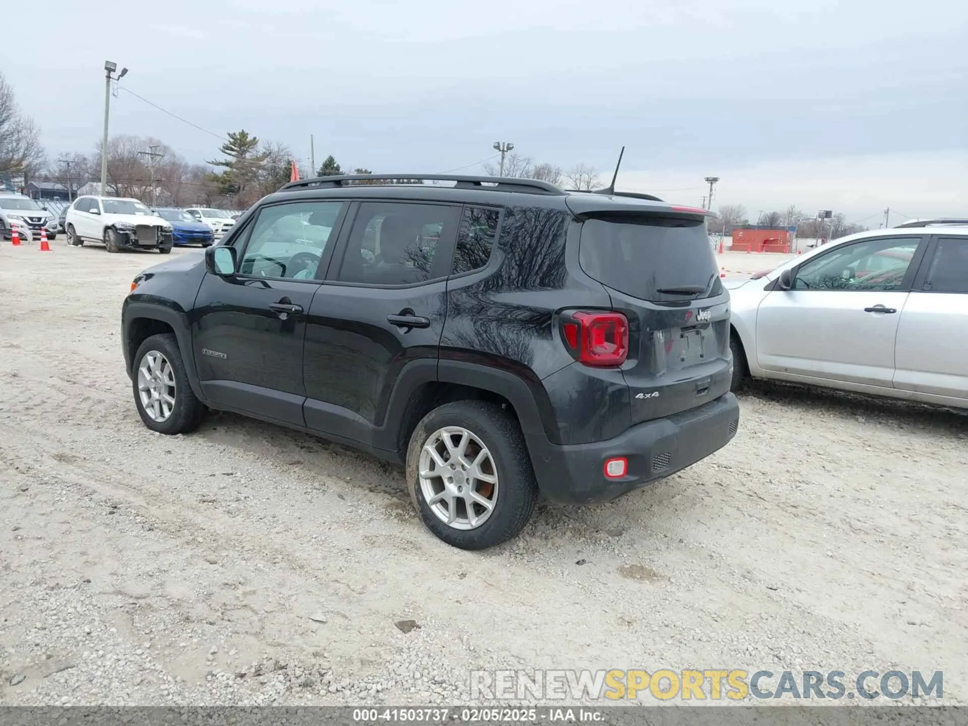 3 Photograph of a damaged car ZACNJDB16MPN32088 JEEP RENEGADE 2021