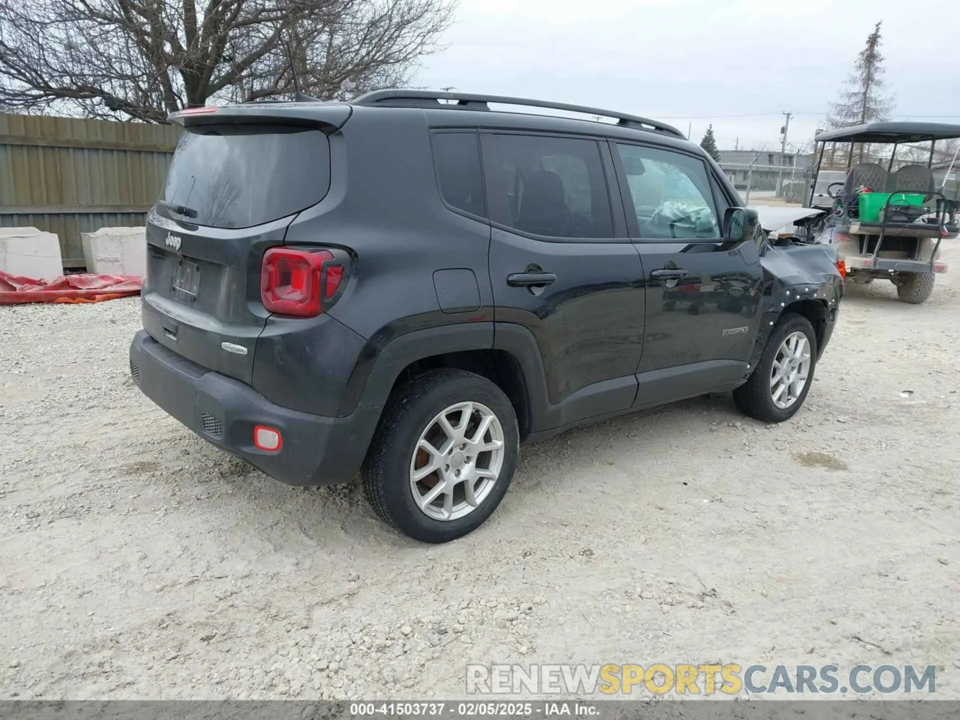4 Photograph of a damaged car ZACNJDB16MPN32088 JEEP RENEGADE 2021