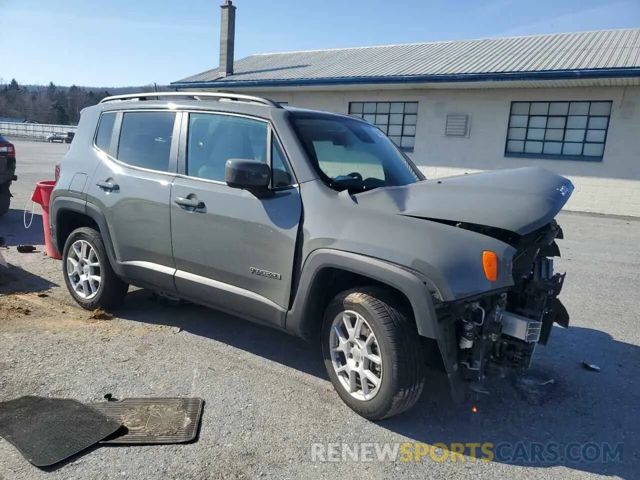 4 Photograph of a damaged car ZACNJDB17MPN32651 JEEP RENEGADE 2021