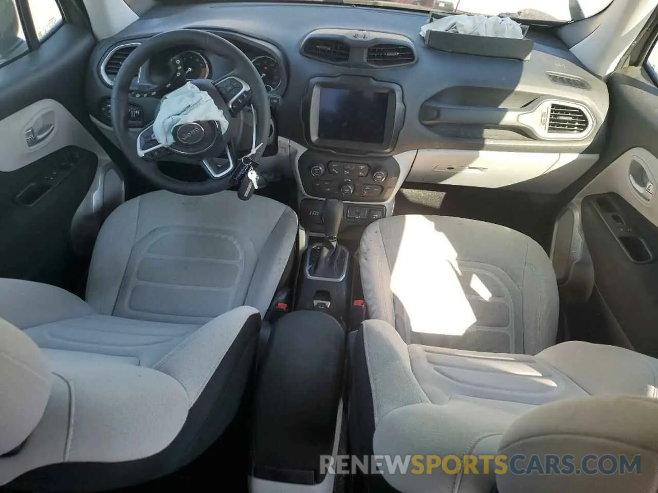 8 Photograph of a damaged car ZACNJDB17MPN32651 JEEP RENEGADE 2021