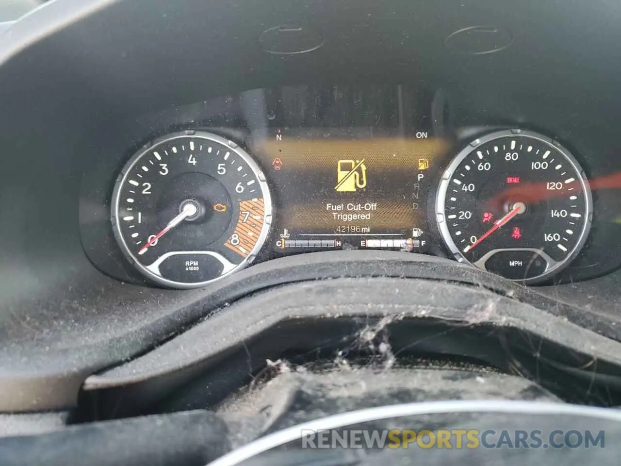 9 Photograph of a damaged car ZACNJDB17MPN32651 JEEP RENEGADE 2021
