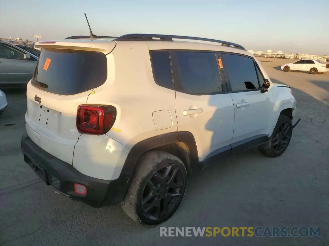 3 Photograph of a damaged car ZACNJDB18MPM62710 JEEP RENEGADE 2021