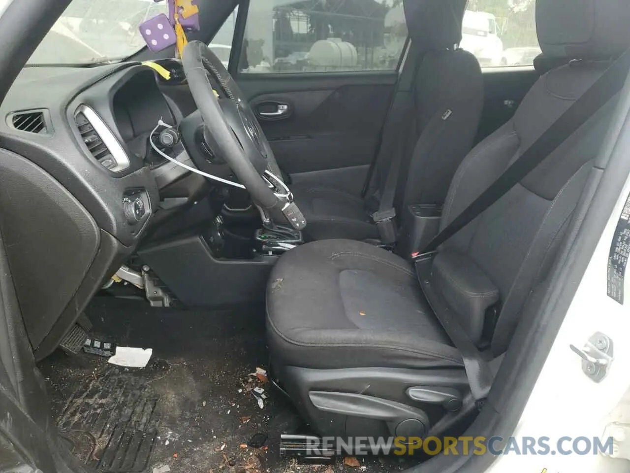 7 Photograph of a damaged car ZACNJDB18MPM62710 JEEP RENEGADE 2021