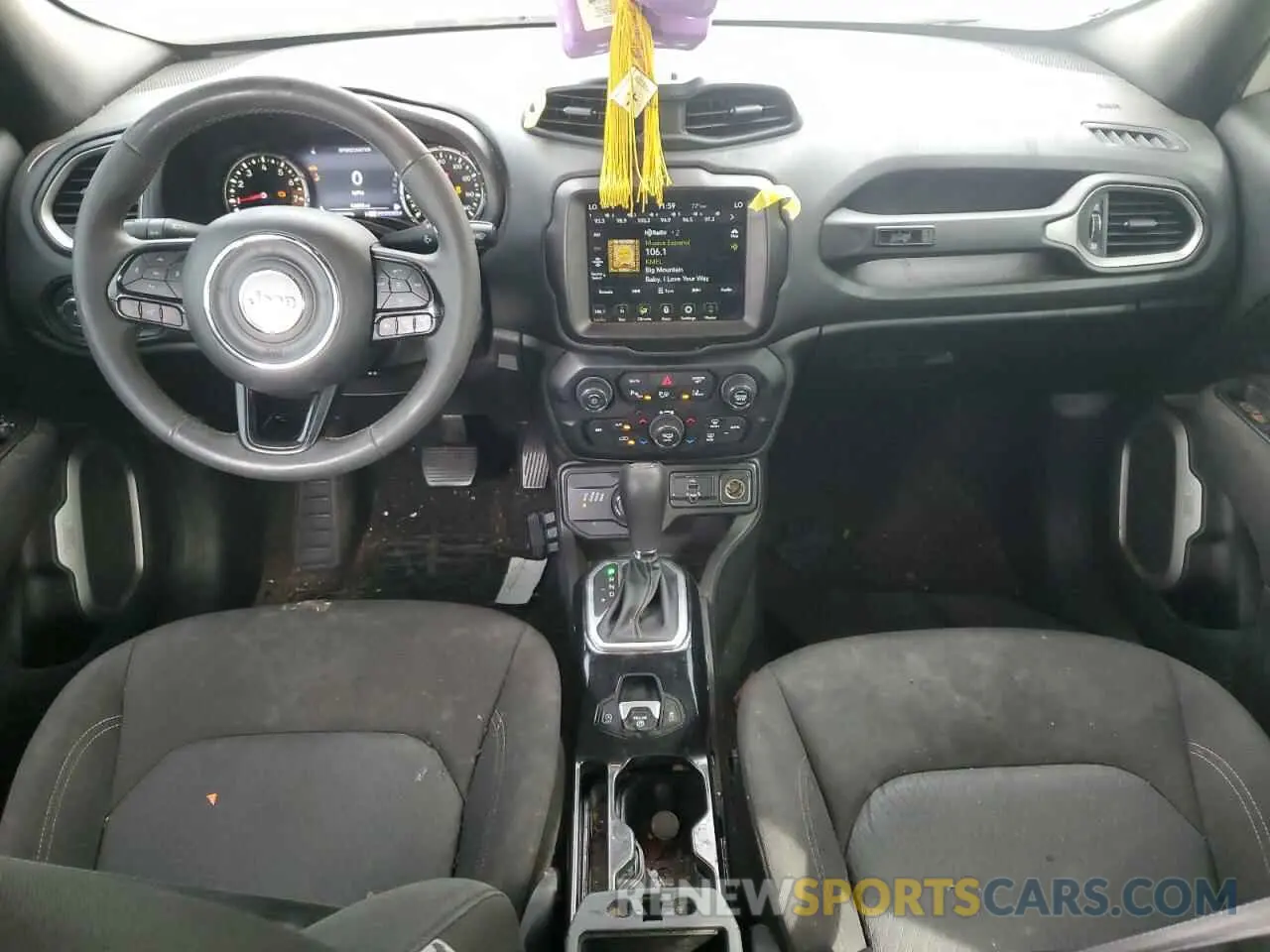 8 Photograph of a damaged car ZACNJDB18MPM62710 JEEP RENEGADE 2021