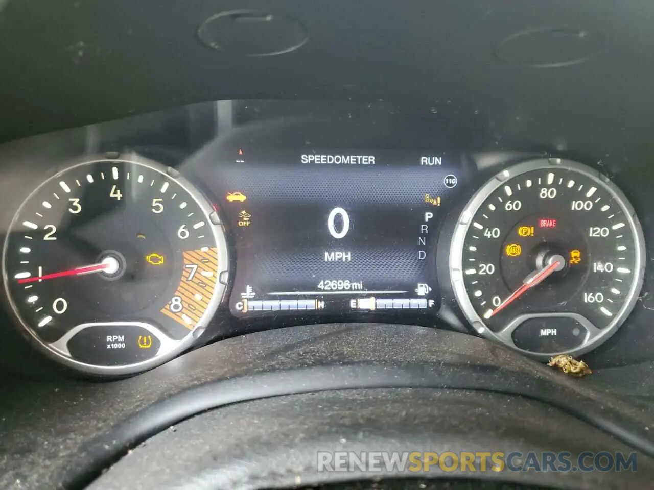 9 Photograph of a damaged car ZACNJDB18MPM62710 JEEP RENEGADE 2021