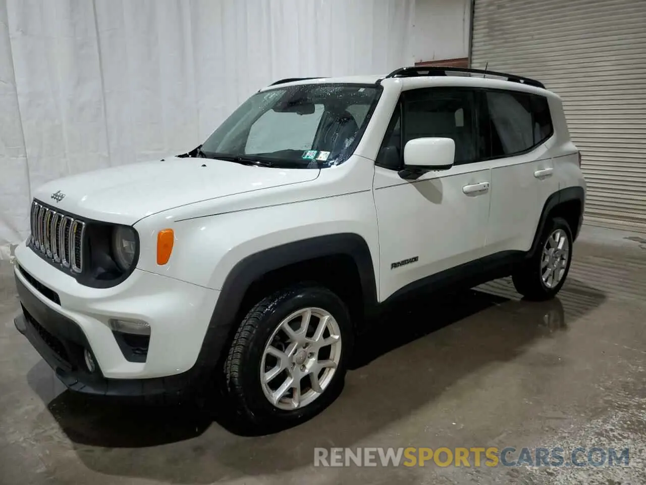 1 Photograph of a damaged car ZACNJDB19MPM28761 JEEP RENEGADE 2021