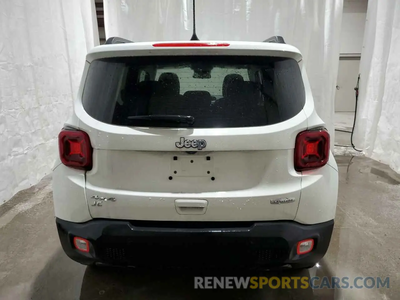 6 Photograph of a damaged car ZACNJDB19MPM28761 JEEP RENEGADE 2021
