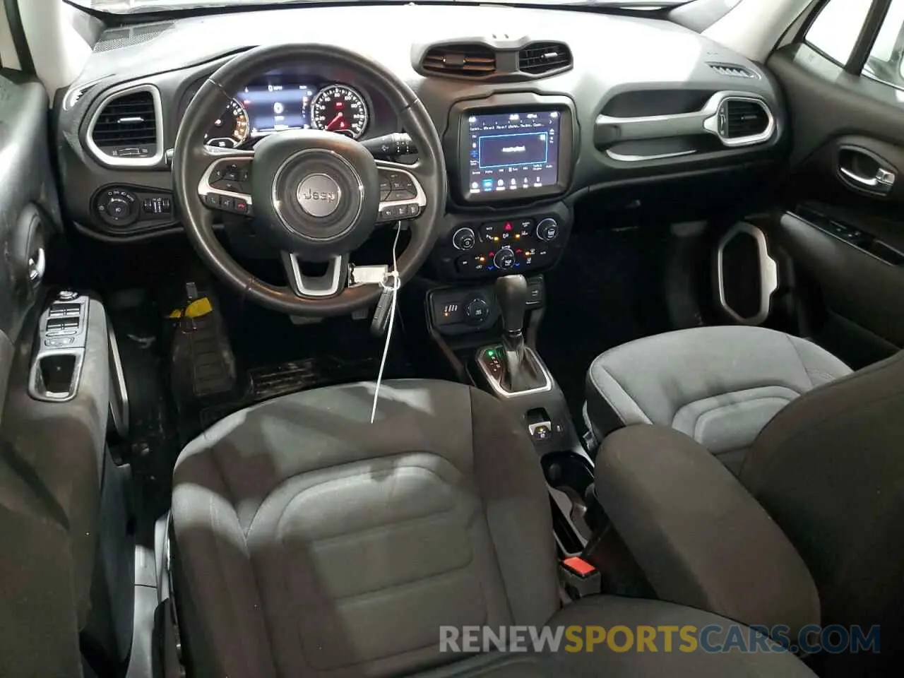 8 Photograph of a damaged car ZACNJDB19MPM28761 JEEP RENEGADE 2021