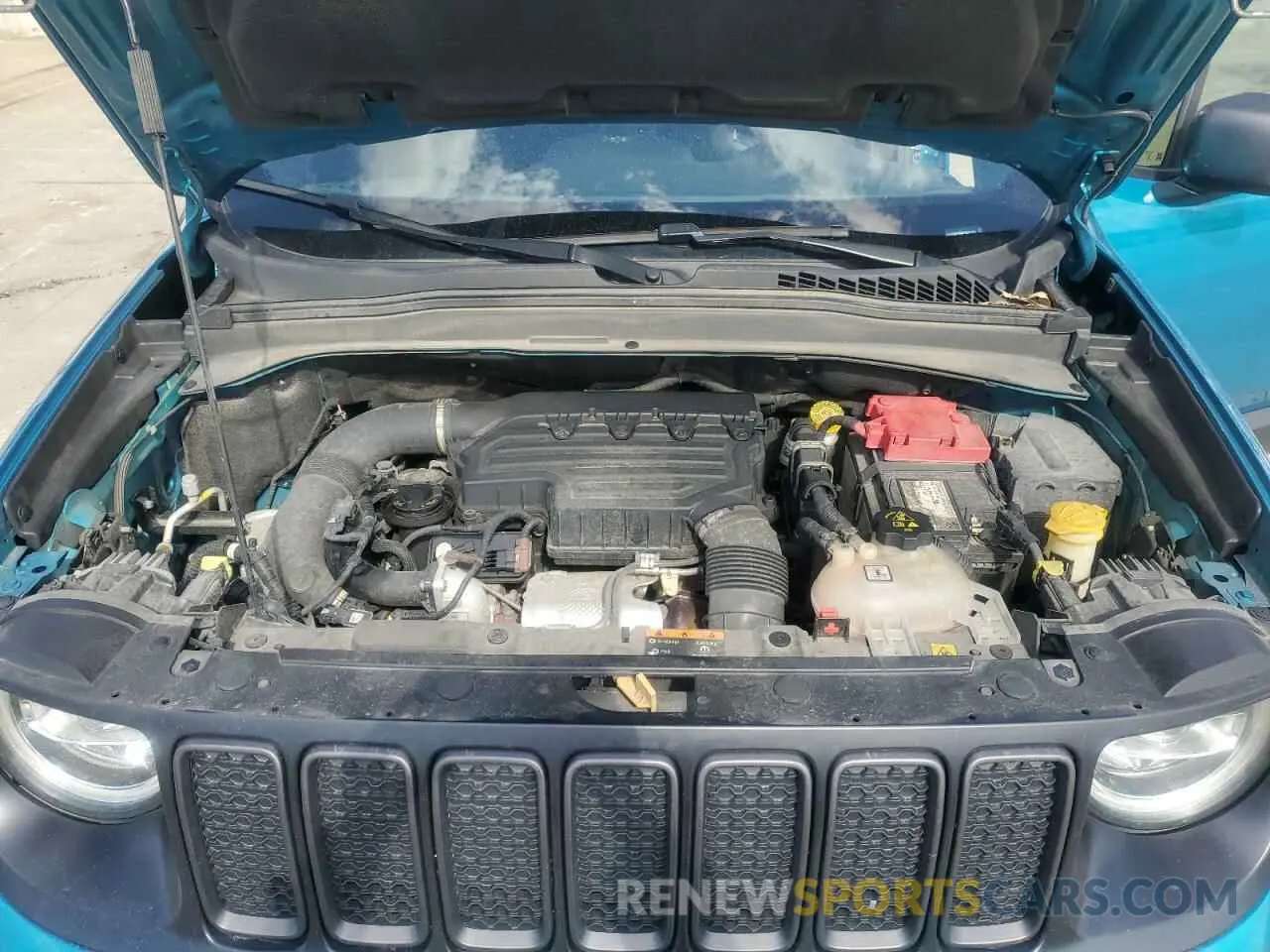 12 Photograph of a damaged car ZACNJDB19MPM29361 JEEP RENEGADE 2021