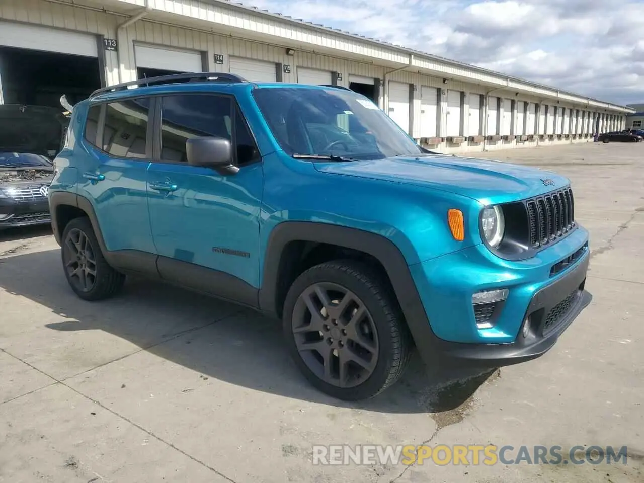 4 Photograph of a damaged car ZACNJDB19MPM29361 JEEP RENEGADE 2021
