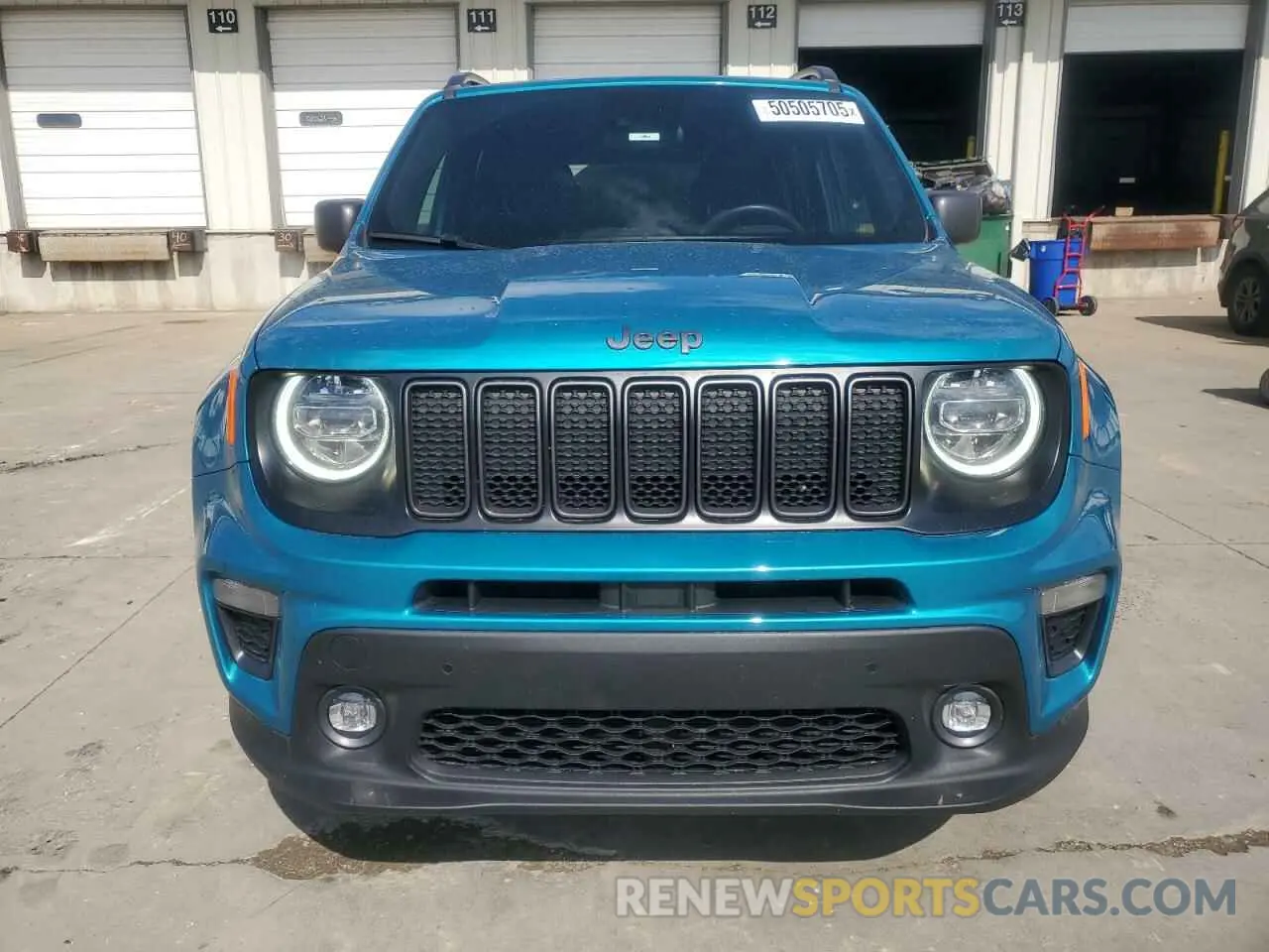 5 Photograph of a damaged car ZACNJDB19MPM29361 JEEP RENEGADE 2021