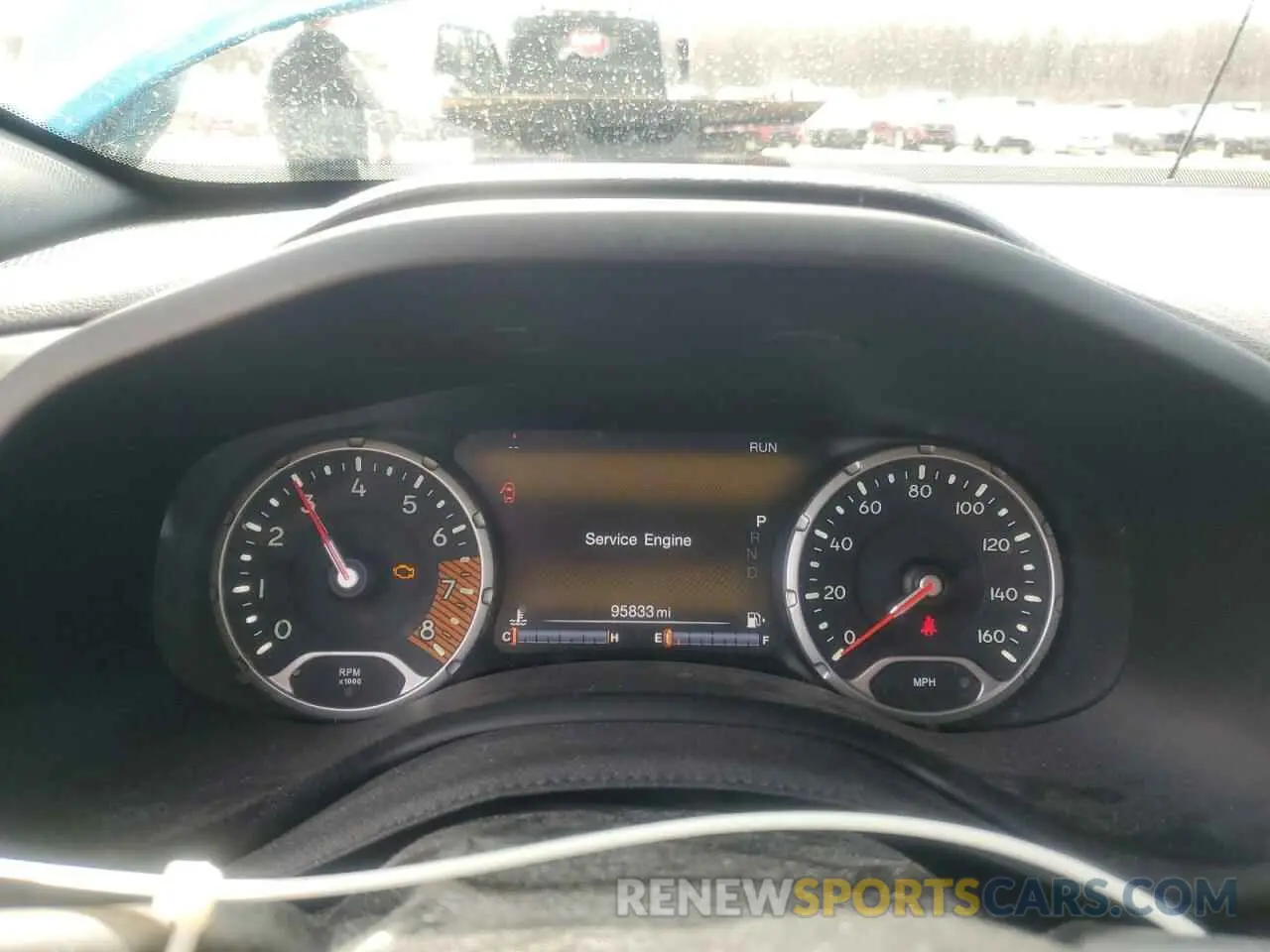 9 Photograph of a damaged car ZACNJDB19MPM29361 JEEP RENEGADE 2021
