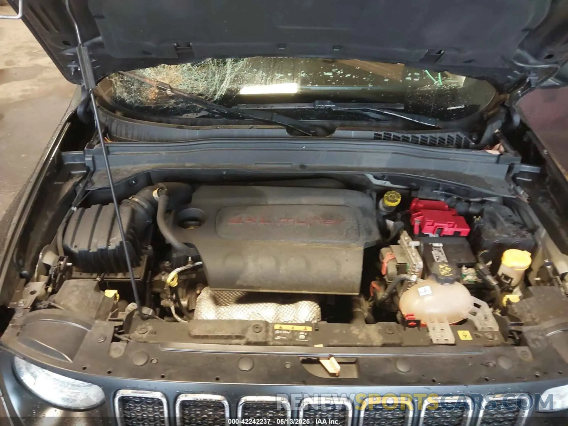 10 Photograph of a damaged car ZACNJDBB0MPM28530 JEEP RENEGADE 2021