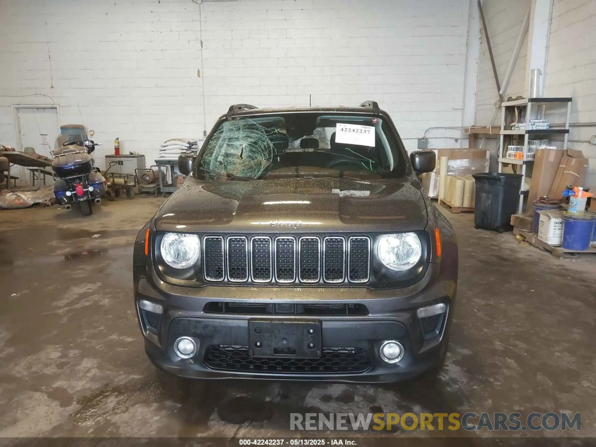12 Photograph of a damaged car ZACNJDBB0MPM28530 JEEP RENEGADE 2021