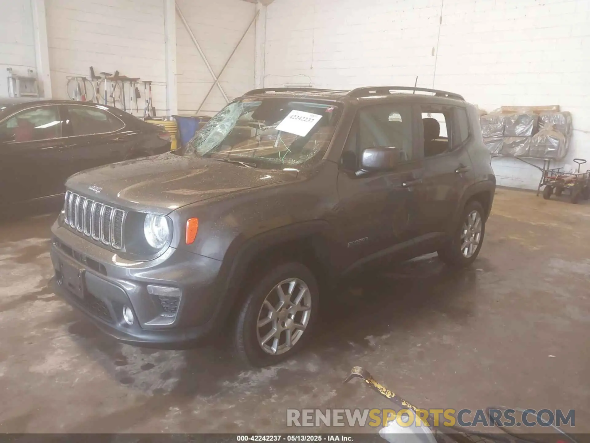 2 Photograph of a damaged car ZACNJDBB0MPM28530 JEEP RENEGADE 2021
