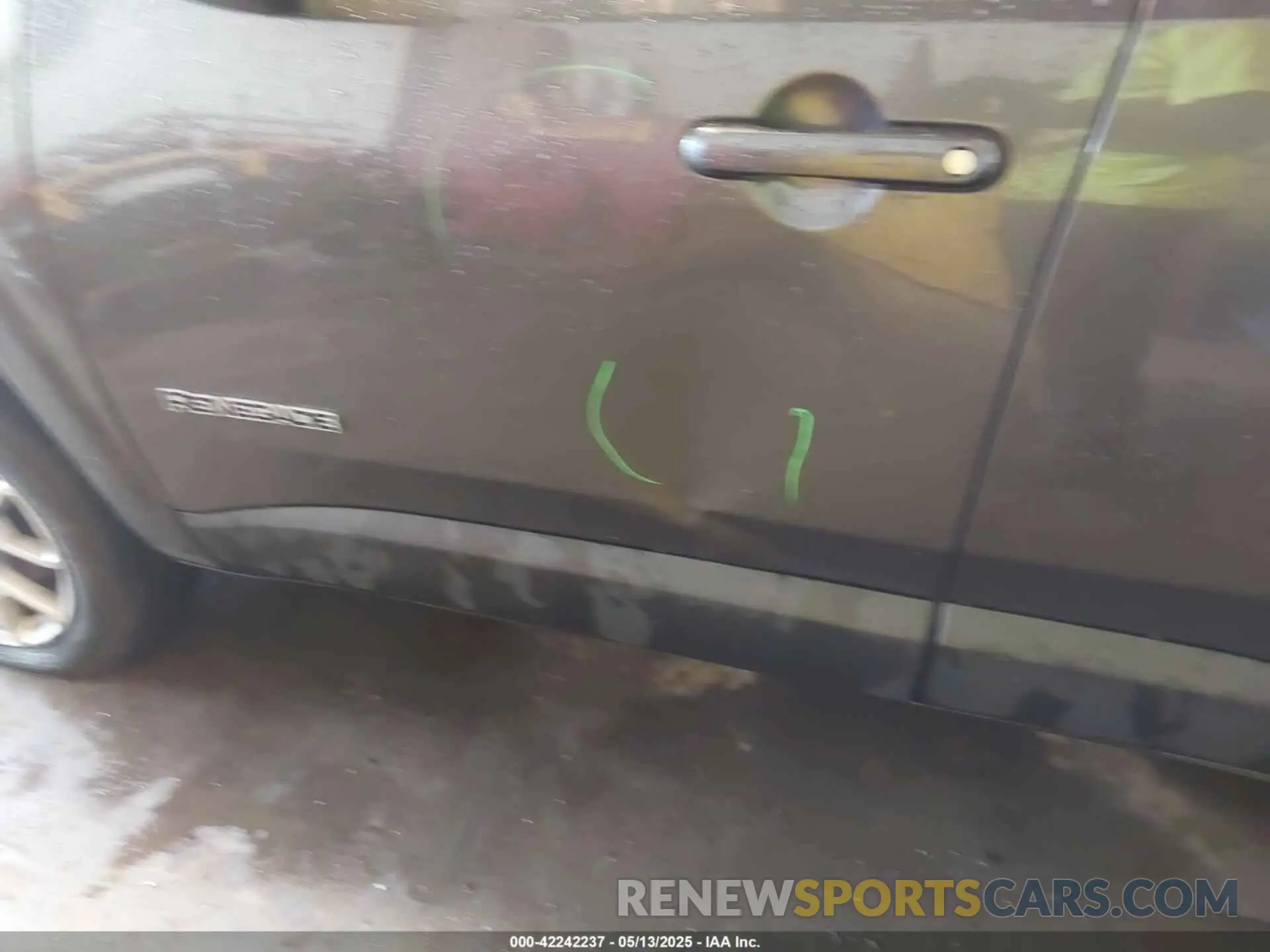 20 Photograph of a damaged car ZACNJDBB0MPM28530 JEEP RENEGADE 2021