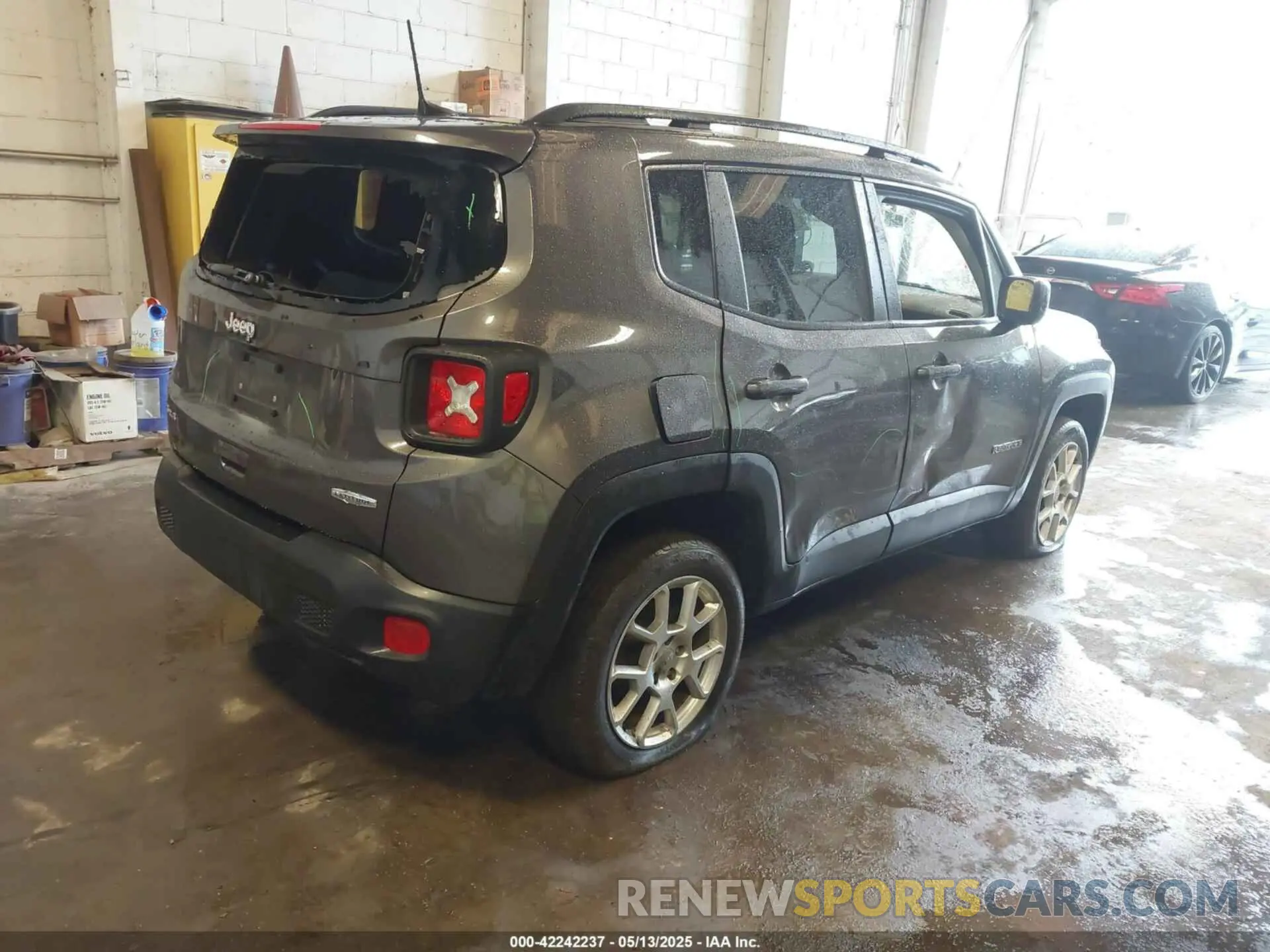 4 Photograph of a damaged car ZACNJDBB0MPM28530 JEEP RENEGADE 2021