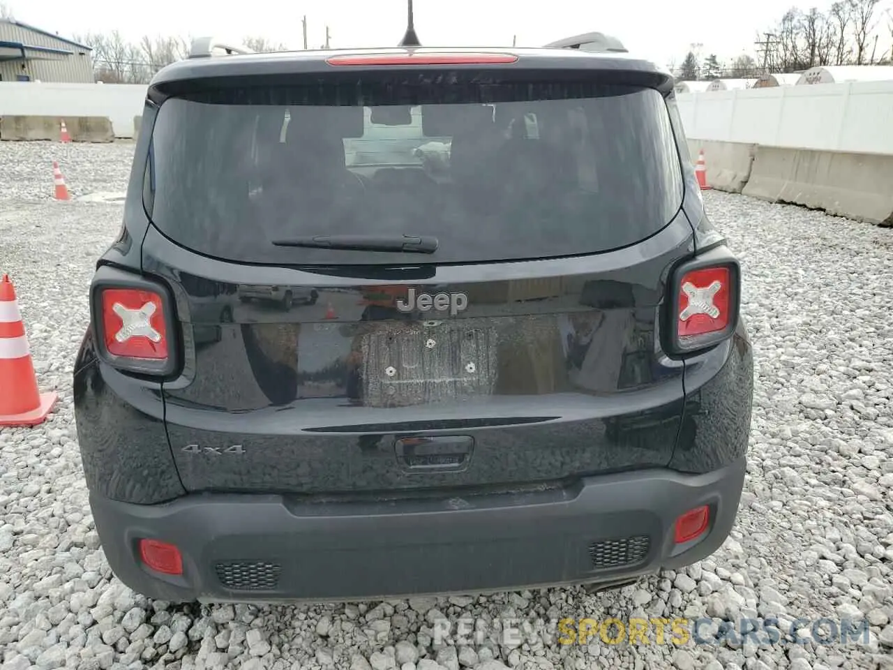 6 Photograph of a damaged car ZACNJDBB0MPM33663 JEEP RENEGADE 2021