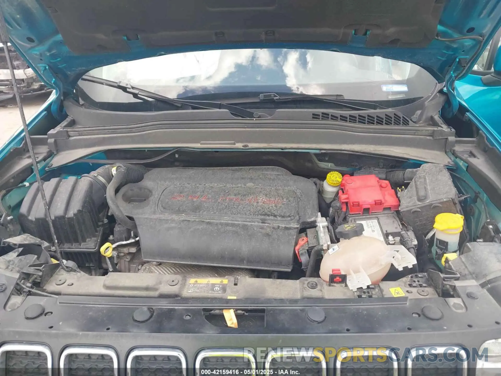 10 Photograph of a damaged car ZACNJDBB0MPM39978 JEEP RENEGADE 2021