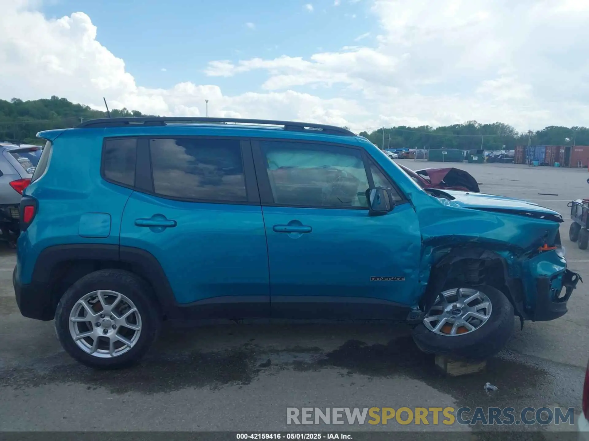 13 Photograph of a damaged car ZACNJDBB0MPM39978 JEEP RENEGADE 2021