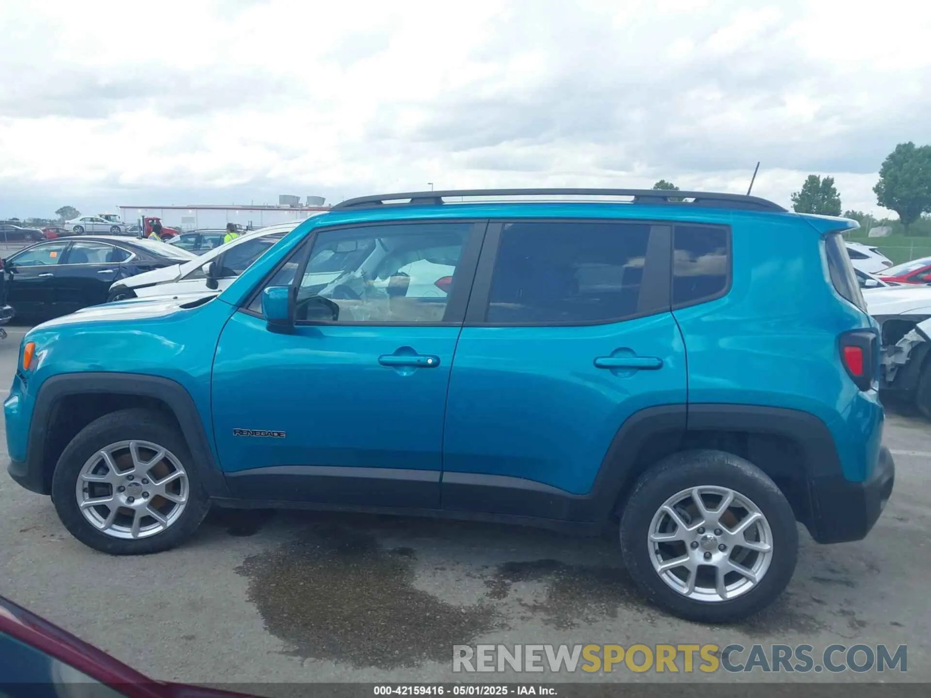 14 Photograph of a damaged car ZACNJDBB0MPM39978 JEEP RENEGADE 2021