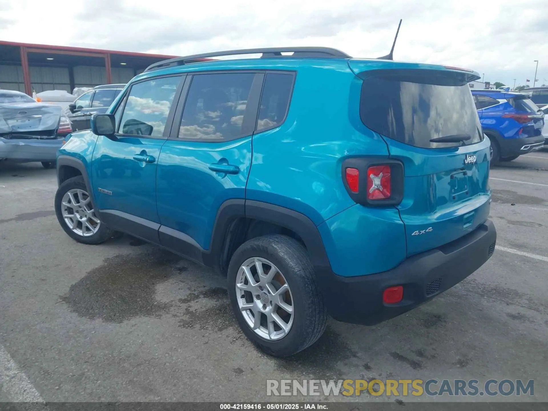 3 Photograph of a damaged car ZACNJDBB0MPM39978 JEEP RENEGADE 2021