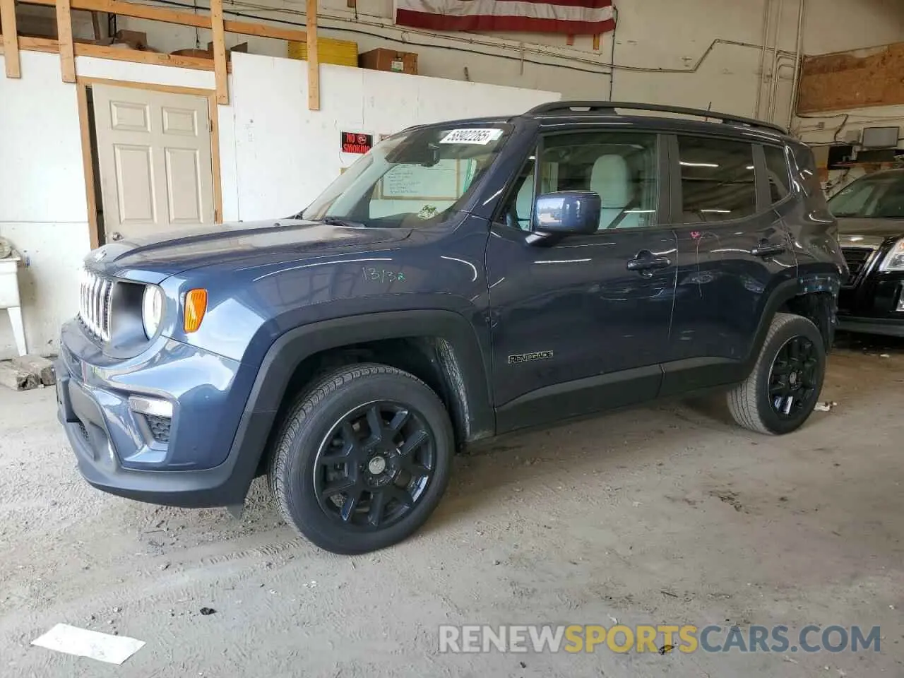 1 Photograph of a damaged car ZACNJDBB0MPM45036 JEEP RENEGADE 2021
